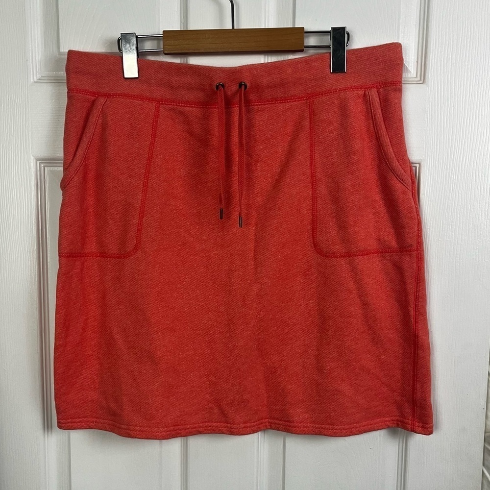 LL Bean pull on women’s skirt peach size large